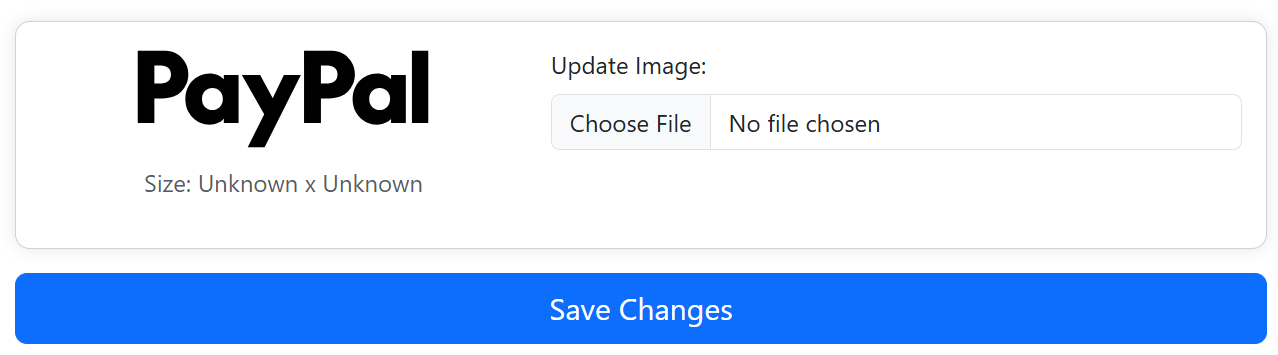 Edit Image on Website